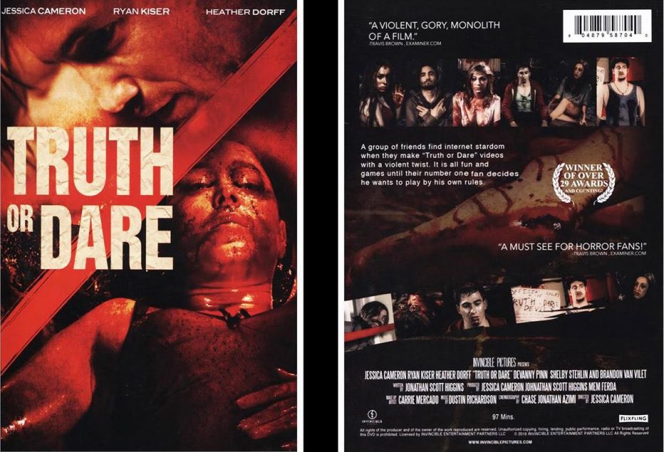 Jessica Cameron’s Truth or Dare Releases from Invincible Pictures