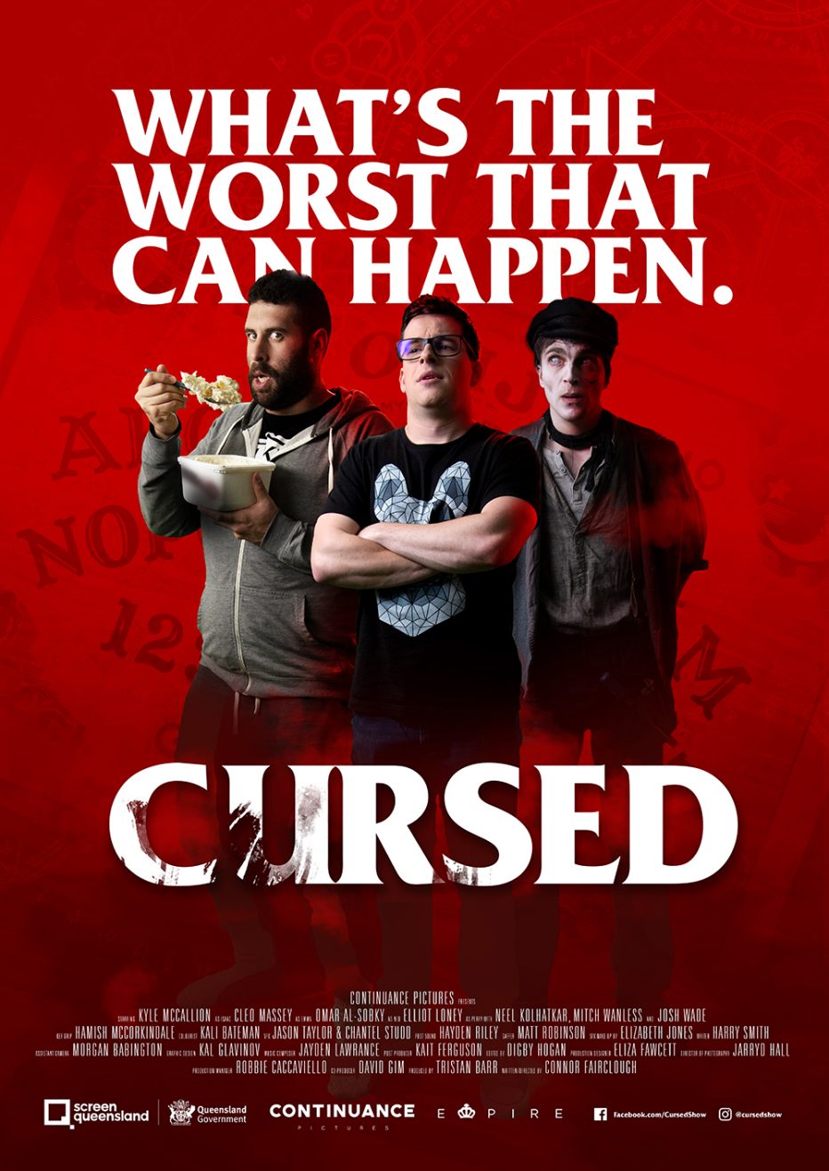 PREVIEW OF UPCOMING HORROR-COMEDY SERIES – CURSED!