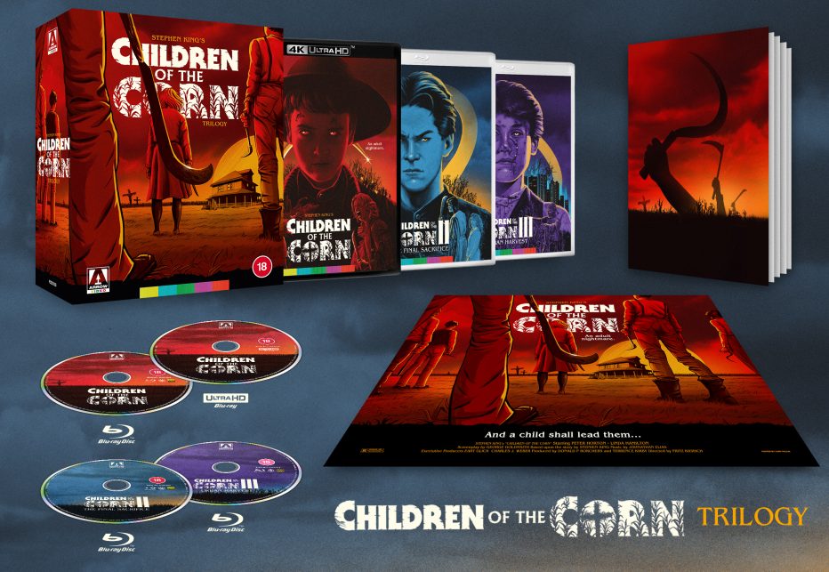 Children of the Corn Trilogy – On Limited Edition Blu-ray Boxset + Children of the Corn on UHD