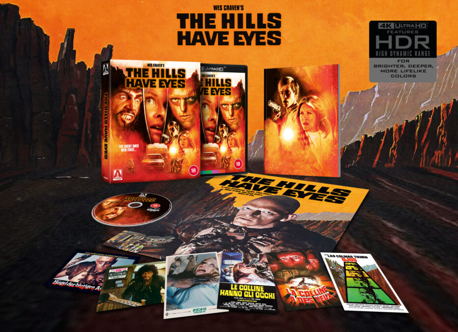 New trailer for the 4K restoration of Wes Craven’s horror classic THE HILLS HAVE EYES