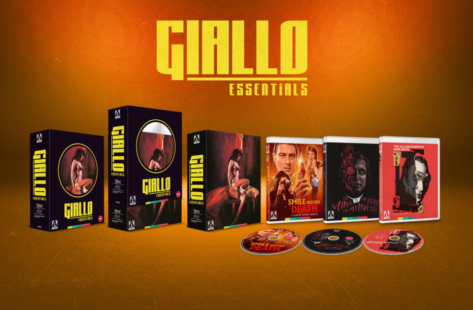 Giallo Essentials – On Black Edition Limited Edition Blu-ray 25th July 2022