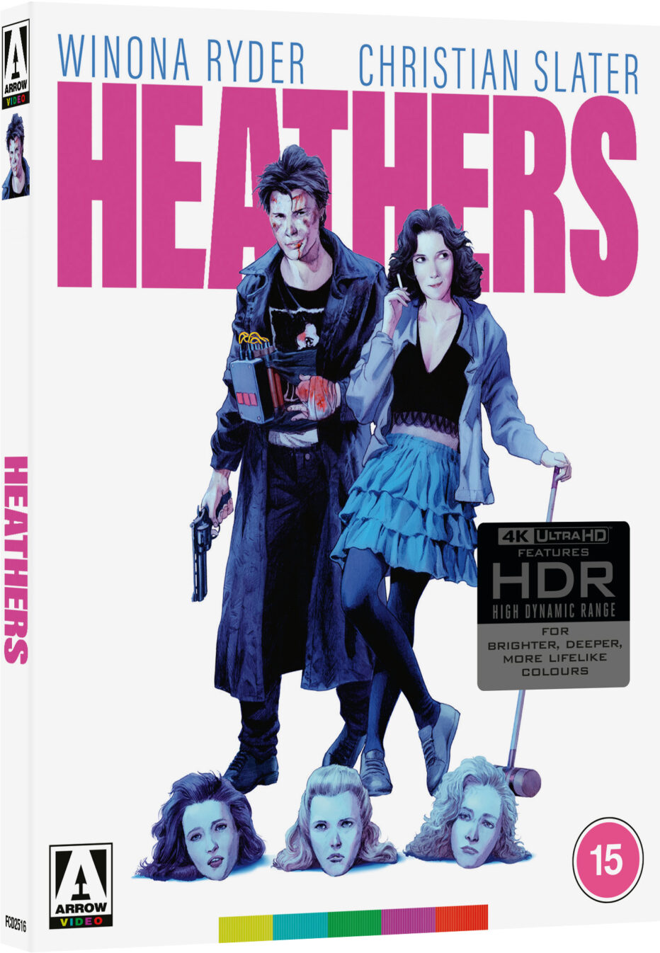 Cult classic HEATHERS released on limited edition 4K UHD this August from ARROW VIDEO