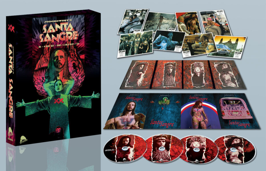Santa Sangre (1989) 4 Disc Limited Edition UHD + Blu-Ray Review
