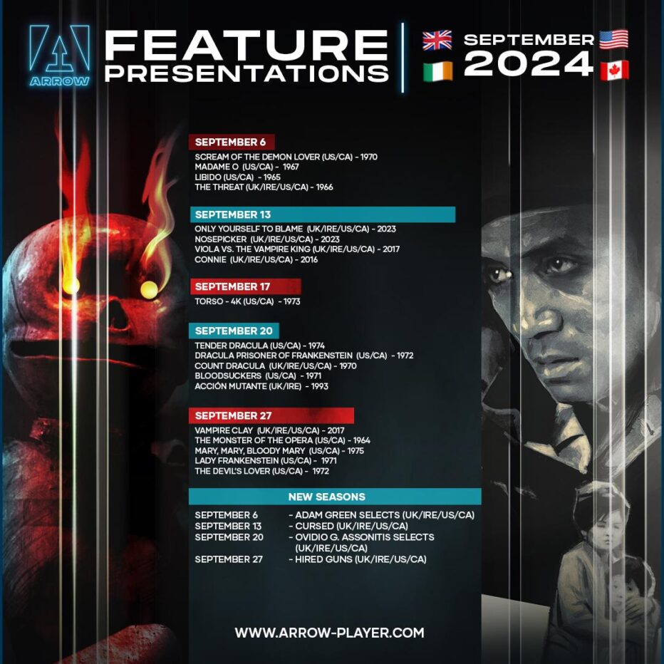 Don’t miss extraordinary vampires, mutant mayhem & much more on ARROW this September.