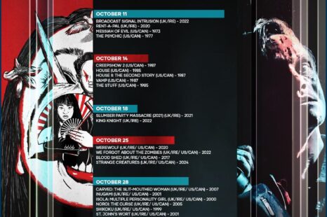Terrifying J-Horror, werewolves, zombies, Michael Dougherty selects & more this month on ARROW!
