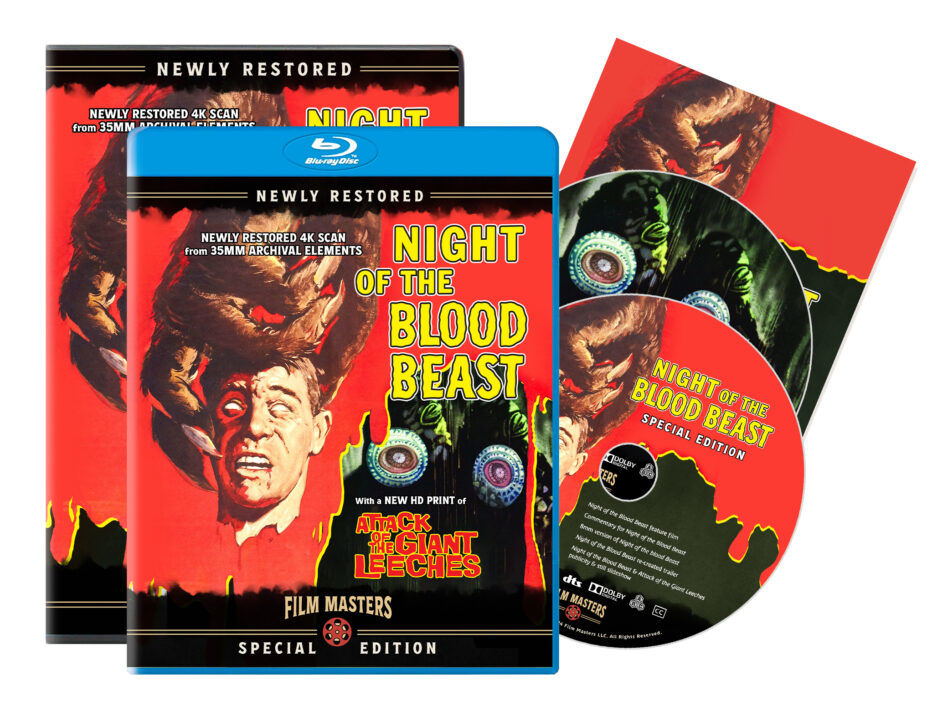 Night of the Blood Beast (1958)/Attack of the Giant Leeches (1959) Blu-Ray Special Collectors Set Review