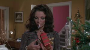 Tales From The Crypt 1972 - Joan Collins lighting up a cigarette