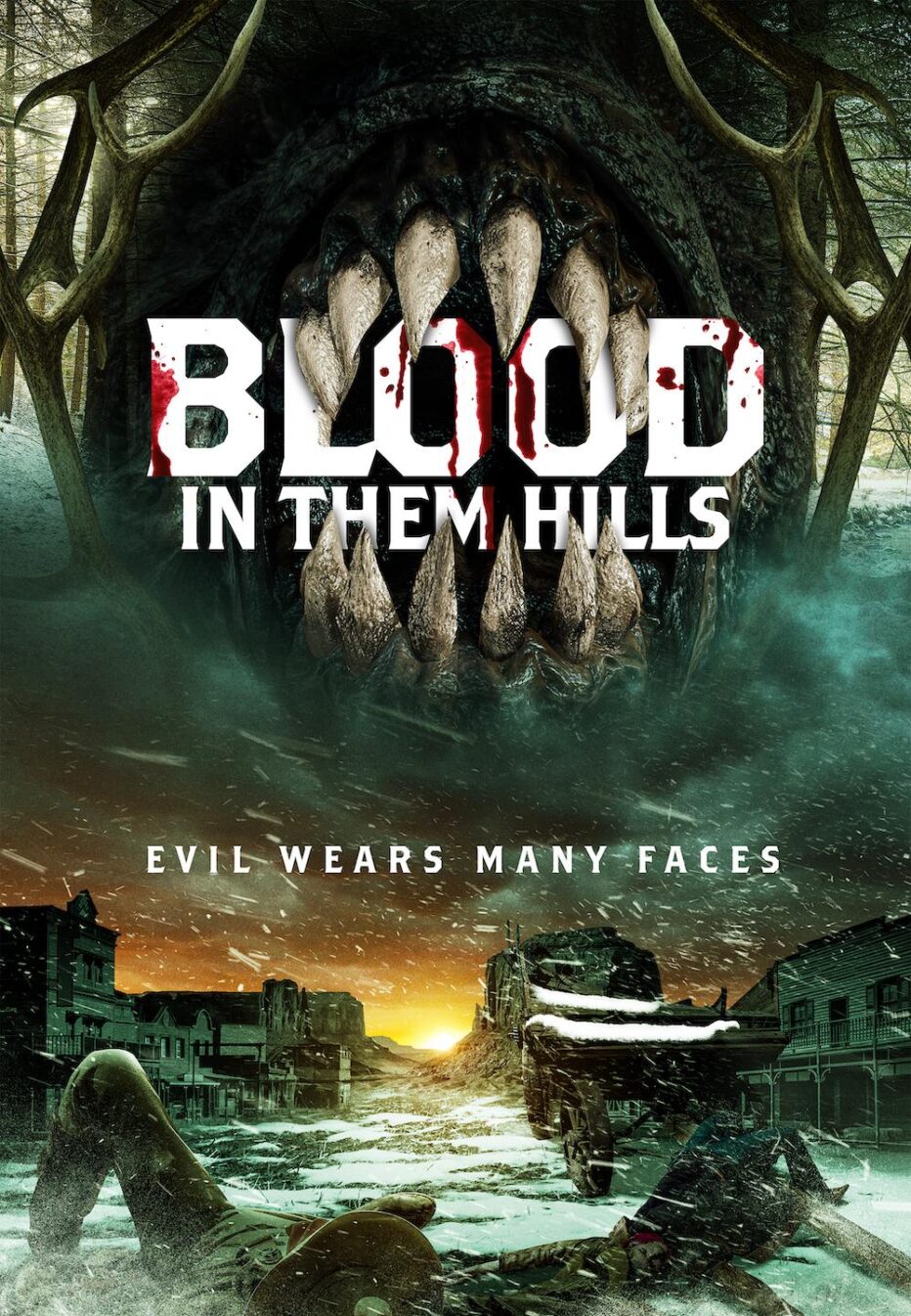 Evil thrives in the old west in Uncork’d Entertainment’s new horror/thriller BLOOD IN THEM HILLS