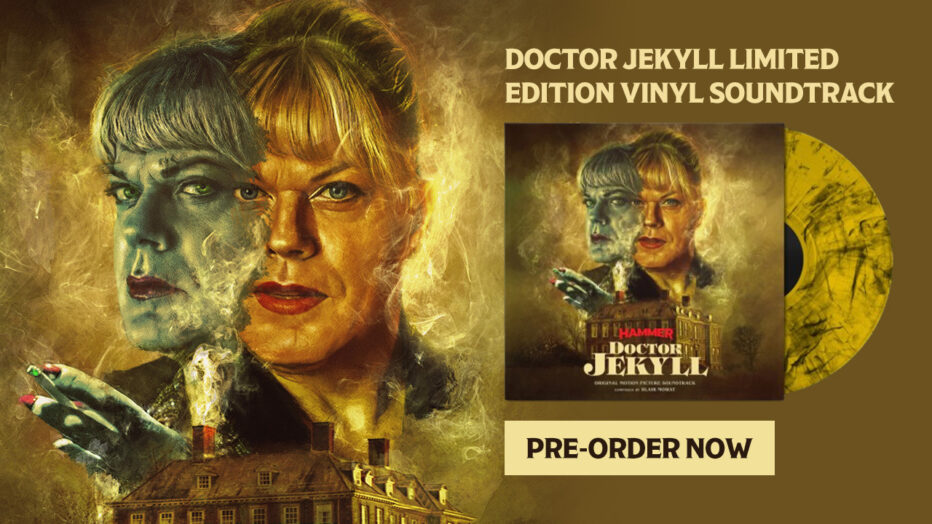 The Limited Edition Doctor Jekyll Coloured Vinyl LP is now available exclusively from Hammer Films.