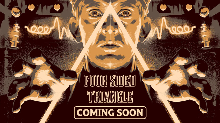 Hammer Film’s Four Sided Triangle is returning like never before in a brand-new 4K restoration from the original negatives!