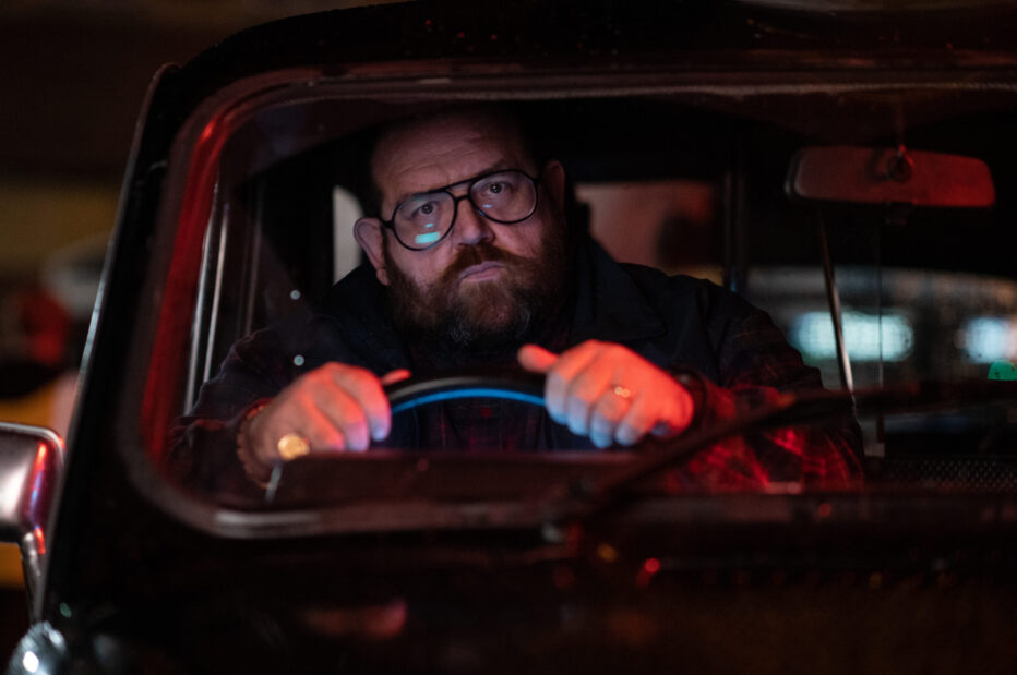 Nick Frost takes a sinister turn as the cabbie from hell – on Blu-ray, DVD & digital 7 April