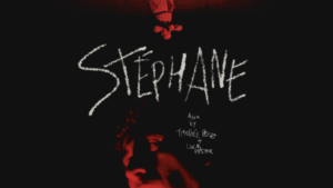 Stéphane Poster clear image with glimpses of something obscured by darkness