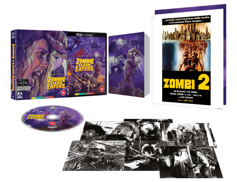Zombie Flesh Eaters – Limited Edition 4K UHD Out on 28th July 2025