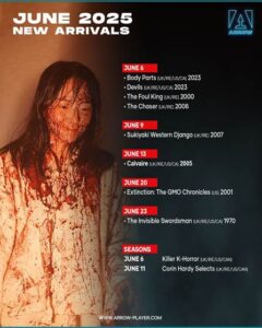 Bloodied woman smiling