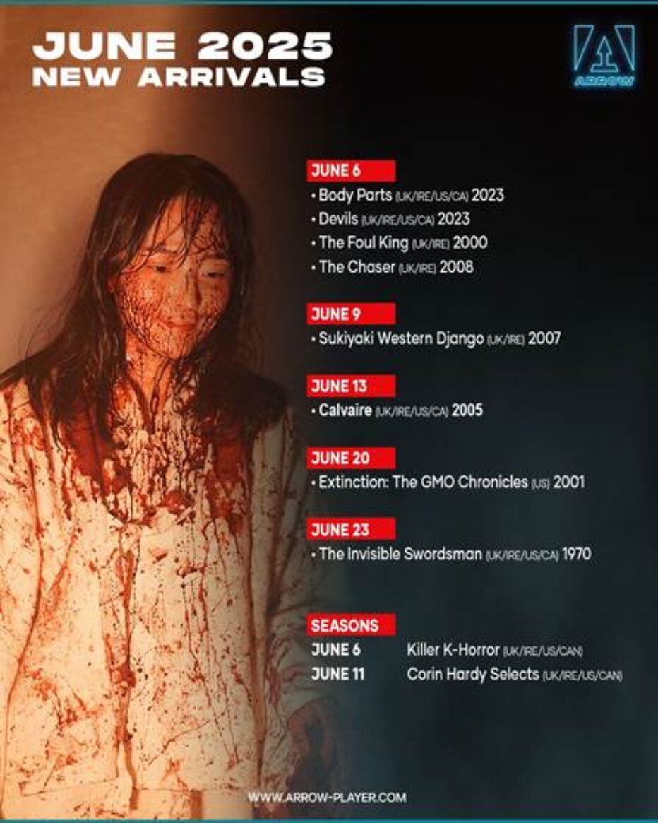 K-Cinema Killers & Thrillers on ARROW this June