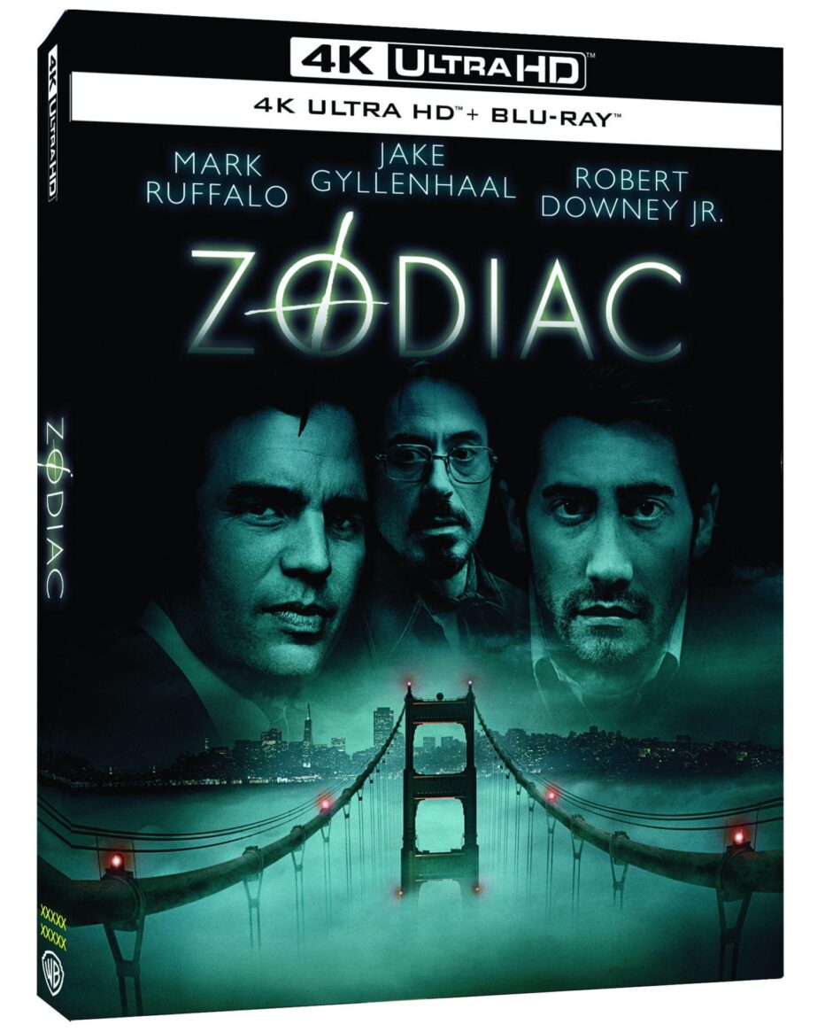 David Fincher’s classic true crime thriller ZODIAC will be available for the first time on 4K UHD – UK