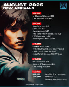 Arrow Player August Release Timetable