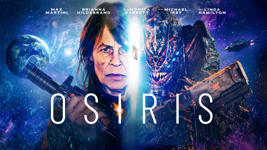 UK Trailer & Artwork – Linda Hamilton Action Sci-Fi OSIRIS (28/7 Digital, 1/9 DVD & Bluray)