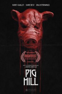Grotesque pig head