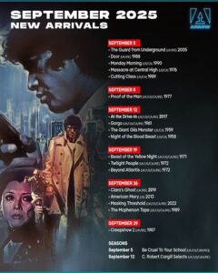 Movie Release Calendar for September