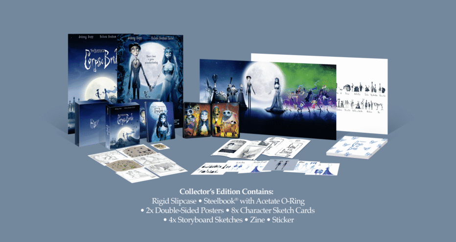 Tim Burton’s Corpse Bride on 4K and Digital Next Month – UK