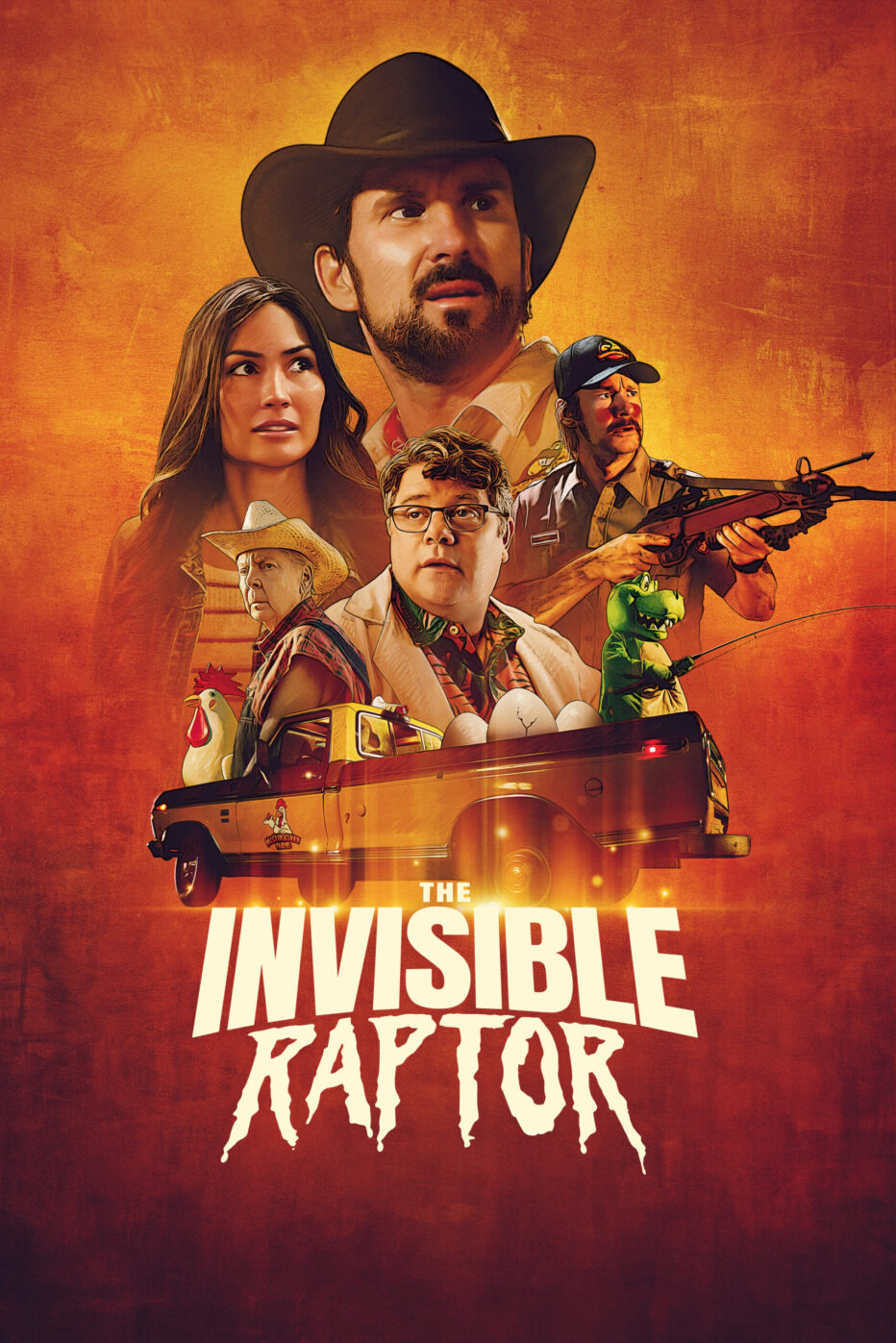 The Invisible Raptor | Monster horror comedy – Available on digital download from 8th September