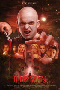 Bald headed man with bad teeth