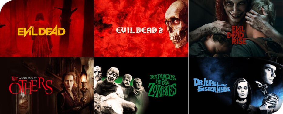 The home of horror this Halloween: a triple bill of Evil Dead, Hammer Horror classics, a documentary on The Others and more exclusive to STUDIOCANAL Presents