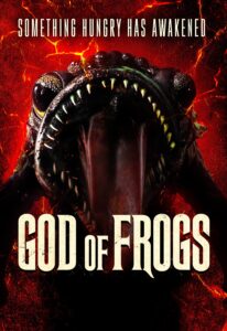 Giant man frog with big teeth