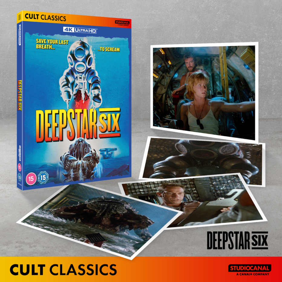 UK 4K UHD Debut for Underwater Sci-Fi Chiller DEEPSTAR SIX