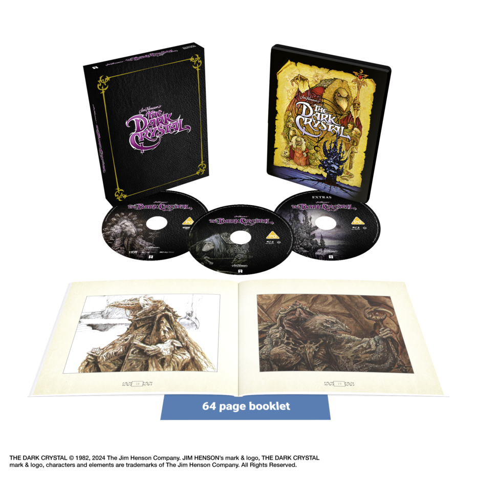 ENTER THE WONDERFUL WORLD OF THRA IN THE DARK CRYSTAL UK 4K DEBUT COMING TO 4K & BLU-RAY COLLECTOR’S EDITION & STEELBOOK ON 22 JUNE