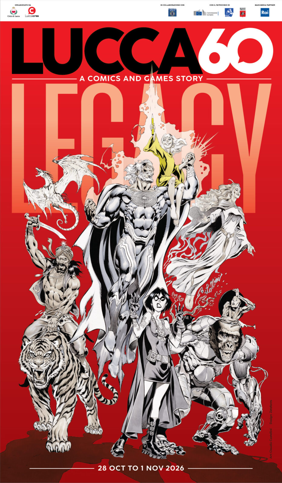 LUCCA COMICS & GAMES, A LEGACY THAT FUELS THE FUTURE – 60th Anniversary Edition