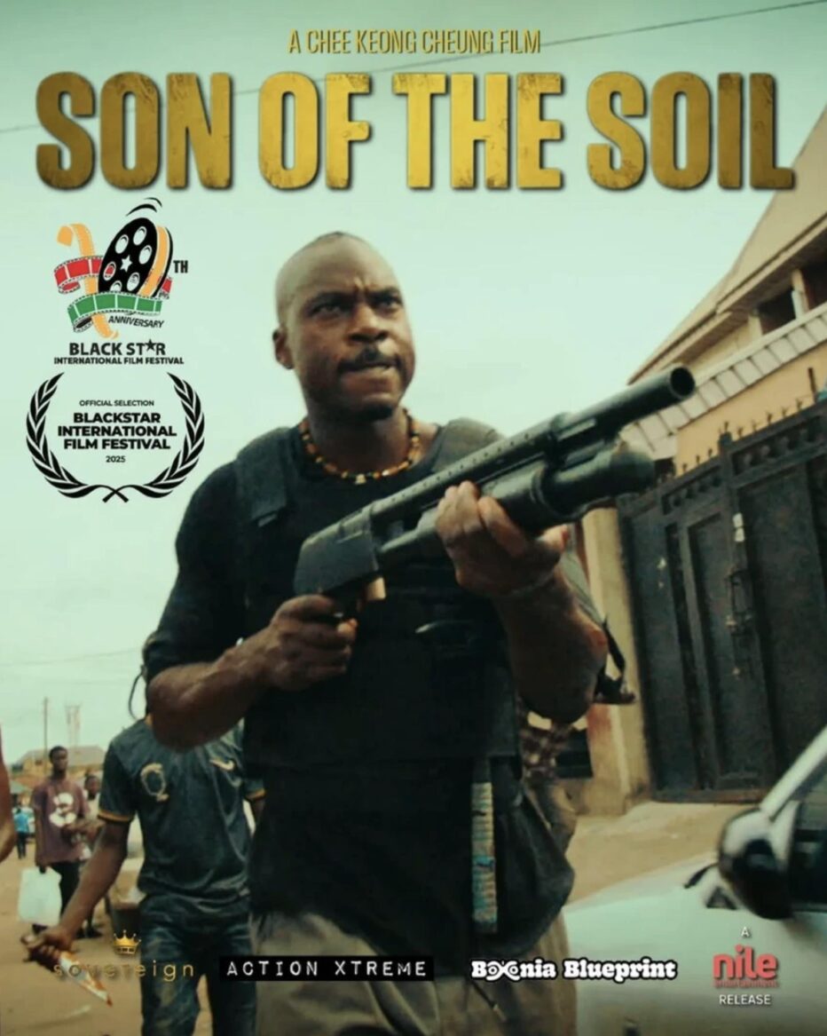 ‘SON OF THE SOIL’ – ‘bone-crunching Lagos revenge thriller with bruising swagger’ starring Razaaq Adoti is ‘Nollywood’s most ambitious action film yet’ – UK digital debut on 13 July