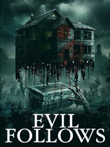 Scary House Rising Above the Ground