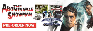 Box Set of Hammer's The Abominable Snowman