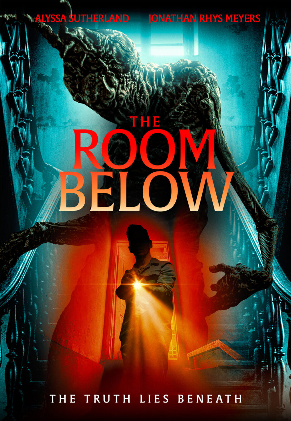 FIRST TRAILER: Jonathan Rhys Meyers and Alyssa Sutherland in THE ROOM BELOW