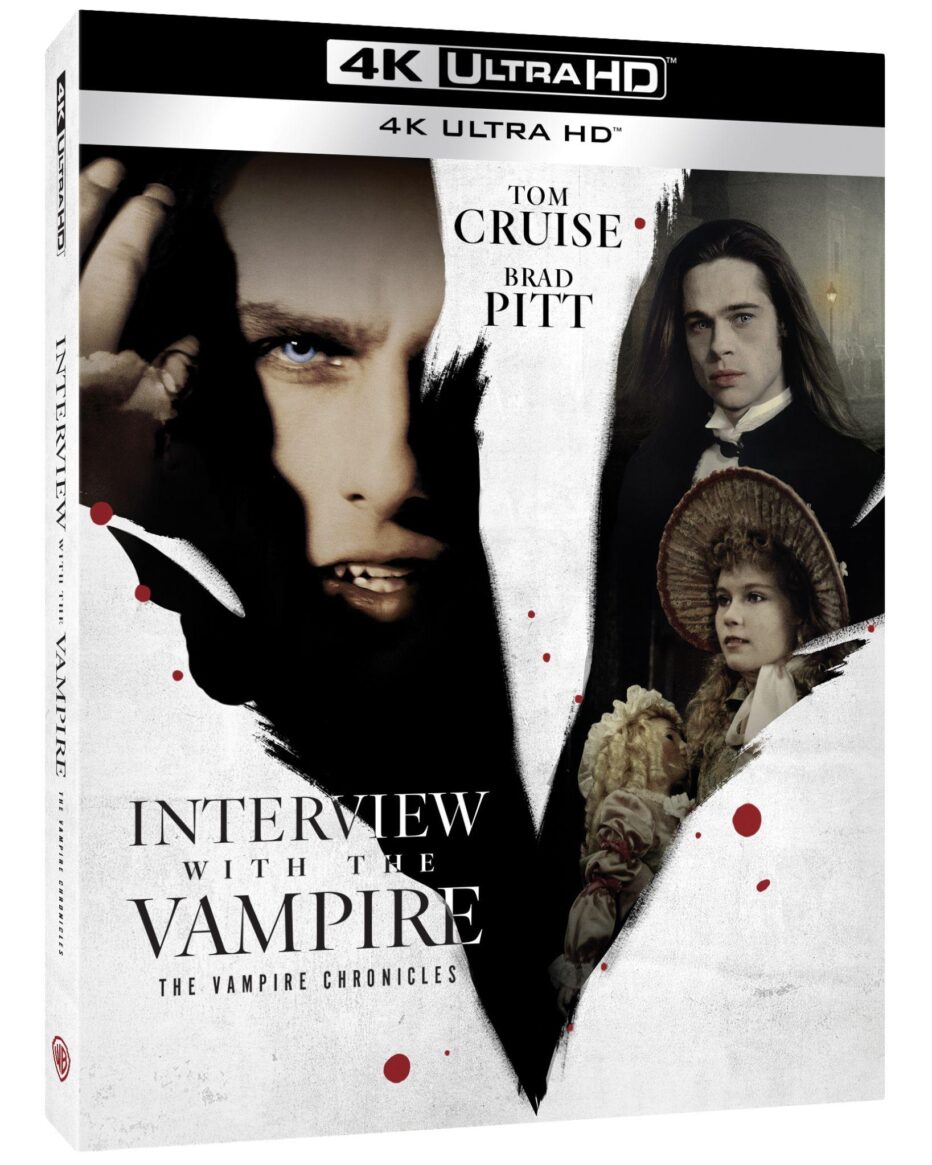 INTERVIEW WITH THE VAMPIRE starring Tom Cruise and Brad Pitt to be released on 4K UHD for the first ever time – UK